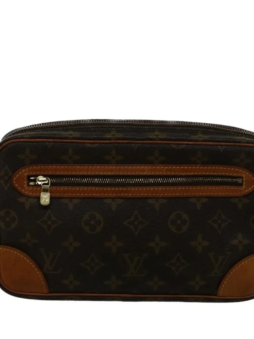 LOUIS VUITTON Monogram Marly Dragonne GM Clutch Bag M51825 LV Auth 57400